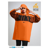 هودی تک کلاهدار دورس داخل کرکی عالی قد ۸۰ فری ۳۶ تا ۴۴ تن شیک