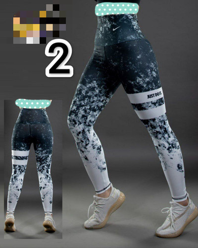 شلوار لگ کمرگنی ورزشی طرحدار چاپ ثابت سوپر غواصی عالی فری ۳۶ تا ۴۴ تن شیک