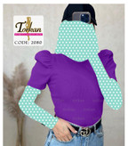 بادی آستین کوتاه آستین چیندار فانریپکبریتی عالی فری ۳۸ تا ۴۲ تن شیک