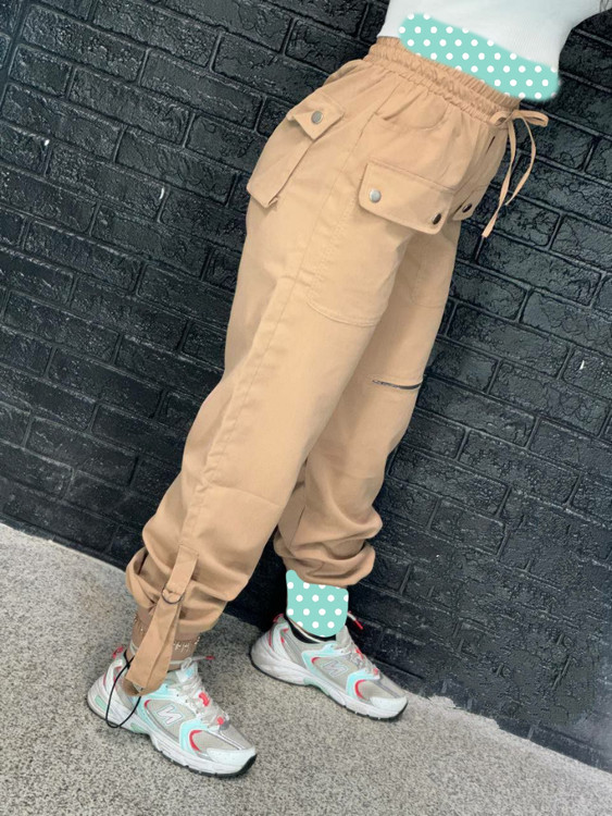 شلوار کارگو اسپرت ایت 8جنس کتان عالی فری ۳۸ تا ۴۴ تن شیک