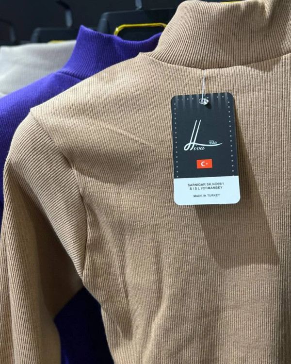 بادی یقه ۵ سانتی فلامنت پنبه کبریتی عالی فری ۳۸ تا ۴۴ تن شیک