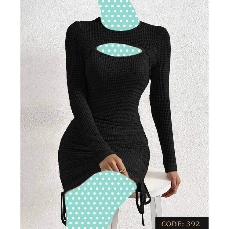 تونیک پیراهن یقه اشکی بغل گتر دار جنس مراکشی بیسکوییتی فری ۳۶ تا ۴۰ به ۴۲ جذب تن شیک