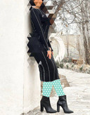 5011 پیراهن ماکسی بلند رگه دوزی فینگردار فانریپ پنبه کبریتی عالی فری ۳۶ تا ۴۴ تن شیک