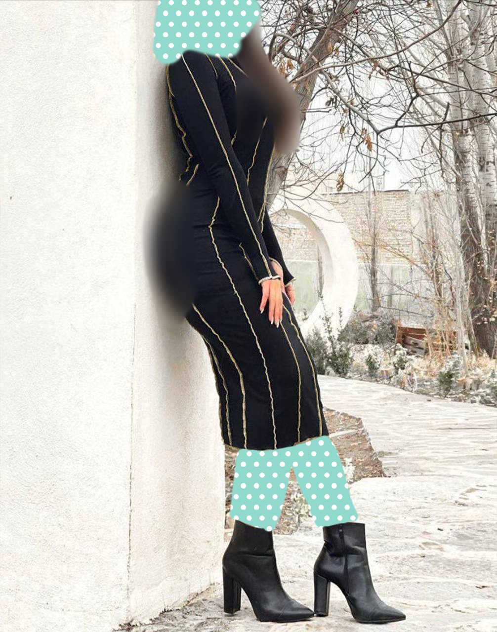 1515 پیراهن ماکسی بلند رگه دوزی فینگردار فانریپ‌ پنبه کبریتی عالی فری ۳۶ تا ۴۴ تن شیک