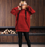 هودی کلاهدار بغل زیپ دورس داخل کرکی عالی قد ۸۲ فری ۳۶ تا ۴۴ تن شیک