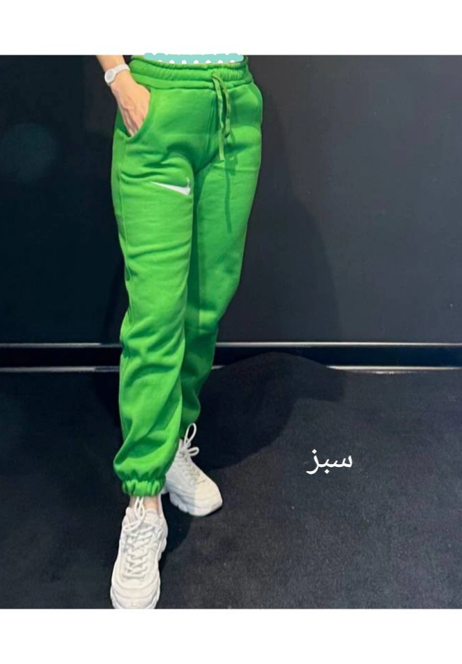 شلوار اسلش نایک دمپا لوله دورس پنبه پشت خارخورده سایزبندی از ۳۸ تا ۴۴ تن شیک