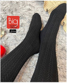 جوراب شلواری بافت گندمی بیگ سایز فری ۳۶ تا ۵۲ تن شیک