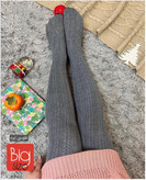 جوراب شلواری بافت گندمی بیگ سایز فری ۳۶ تا ۵۲ تن شیک