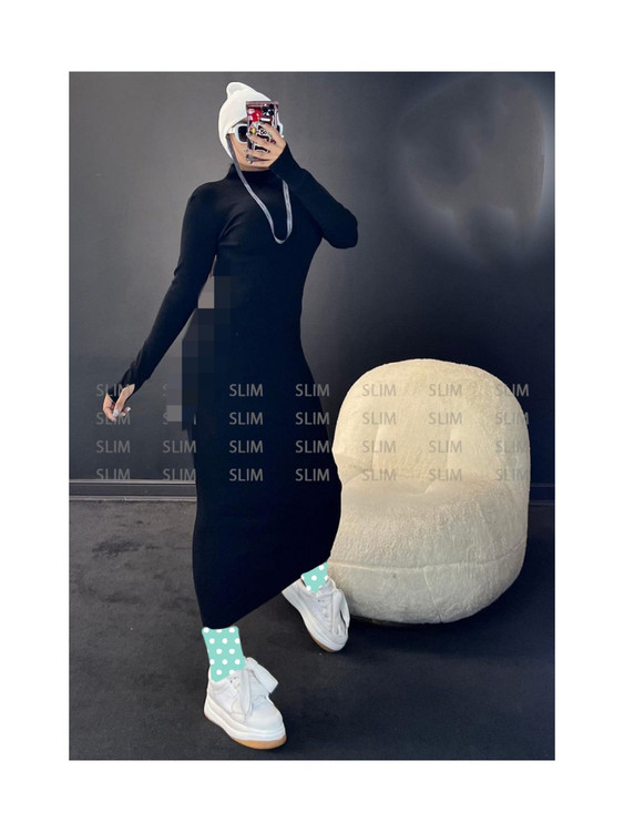 50706 پیراهن ماکسی بلند مجلسی یقه اسکی فینگردار شصتی فانریپکبریتی عالی فری ۳۶ تا ۴۲ به ۴۴ جذب تن شیک