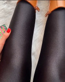 شلوار لگ سوپر شاین داخل خز دار کرکی عالی قد ۱۰۰ در ۳ سایزبندی تا سایز بزرگ تن شیک