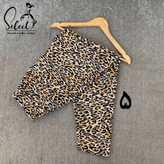 شلوار مخمل پلنگی دو رو فاق بلند قواره دار قد ۱۰۵ فری ۴۰ تا ۵۲ تن شیک