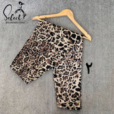 شلوار مخمل پلنگی دو رو فاق بلند قواره دار قد ۱۰۵ فری ۴۰ تا ۵۲ تن شیک