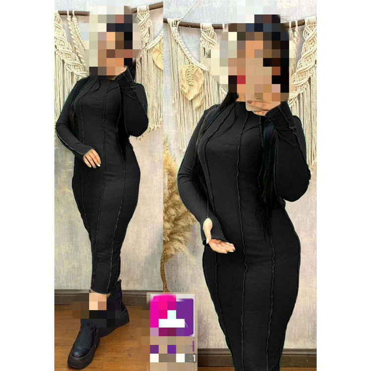 پیراهن ماکسی بلند رگه دوزی قد ۱۳۵ فری ۳۶ تا ۴۴ تن شیک