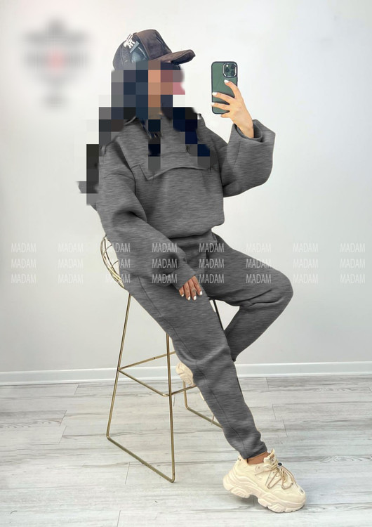 کد 50916 ست کراپ نیمتنه کلاهدار و شلوار دورس تو کرکی فوتر عالی فری ۳۸ تا ۴۴ تن شیک