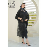 مانتو بلند گیپور وارداتی آستر دار قد ۱۲۰ فری ۳۸ تا ۵۴ تن شیک💥جشنواره تخفیفی💥