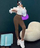 شلوار لگ رکابی کمر گنی فانریپ کبریتی عالی قد ۱۱۰ فری ۳۶ تا ۴۲ تن شیک