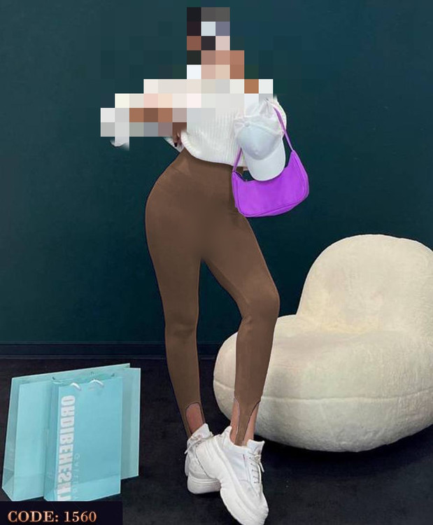 شلوار لگ رکابی کمر گنی فانریپ کبریتی عالی قد ۱۱۰ فری ۳۶ تا ۴۲ تن شیک