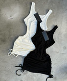 پیراهن تونیک بغل گتردار فانریپ کبریتی قد ۸۰ فری ۳۸ تا ۴۲ برای ۴۴ جذب تن شیک