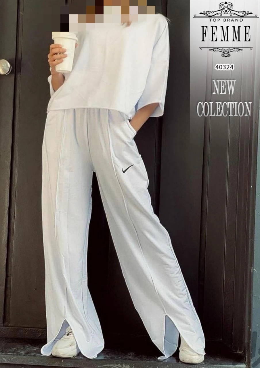 شلوار اسلش بگ جلوچاکدار گلکسی پشت کجراه عالی قد ۱۱۵ فری ۳۶ تا ۴۴ تن شیک