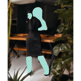 پیراهن ماکسی مجلسی یقه رومی لمه کره ای کشی قد ۱۱۰ فری ۳۶ تا ۴۴ تن شیک