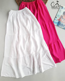 دامن نخی طبقه ای قواره دار حتی بارداری نخ صد در صد بدون مواد فری ۳۶ تا ۵۴ تن شیک