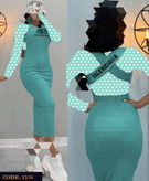 پیراهن ماکسی بلند پشت ضربدری فانریپ پنبه کبریتی قد ۱۳۲ فری ۳۶ تا ۴۲ تن شیک