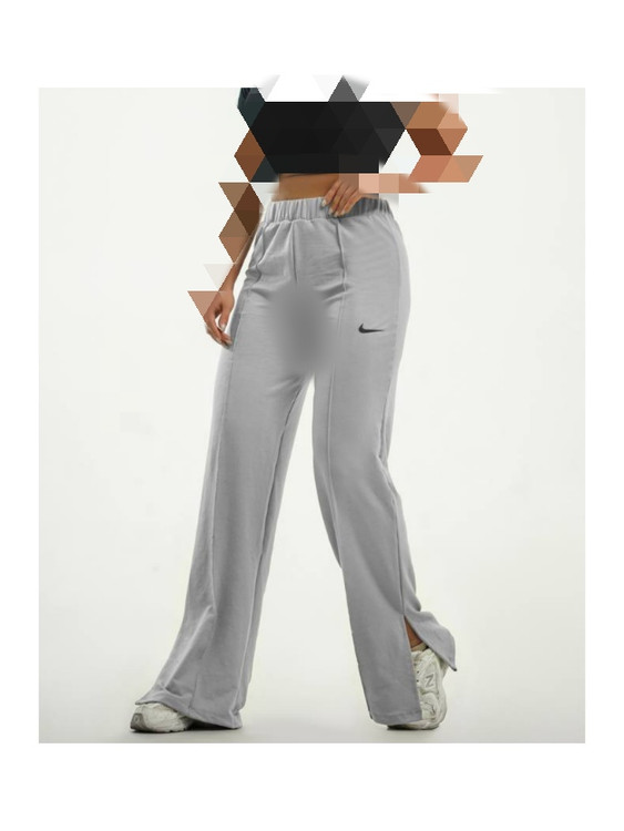 شلوار دمپا چاکدار نایکی جلو خط دار پنبه گلکسی لطیف فری 38 تا 44 تن شیک