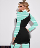 تونیک بغل گتر دار یقه رومی فانریپ کبریتی بهاری فری 36 تا 42 تن شیک