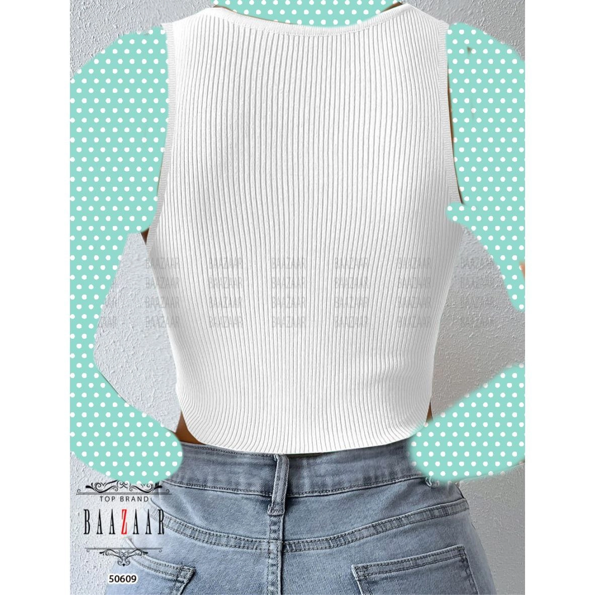 کراپ نیمتنه بیسیک فانریپ کبریتی قد ۴۵ فری ۳۶ تا ۴۲ تن شیک