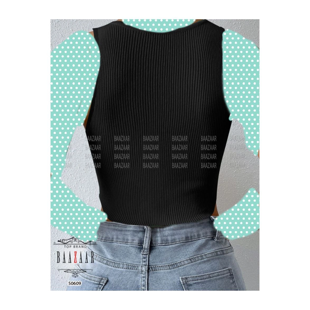 کراپ نیمتنه بیسیک فانریپ کبریتی قد ۴۵ فری ۳۶ تا ۴۲ تن شیک