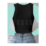 کراپ نیمتنه بیسیک فانریپ کبریتی قد ۴۵ فری ۳۶ تا ۴۲ تن شیک