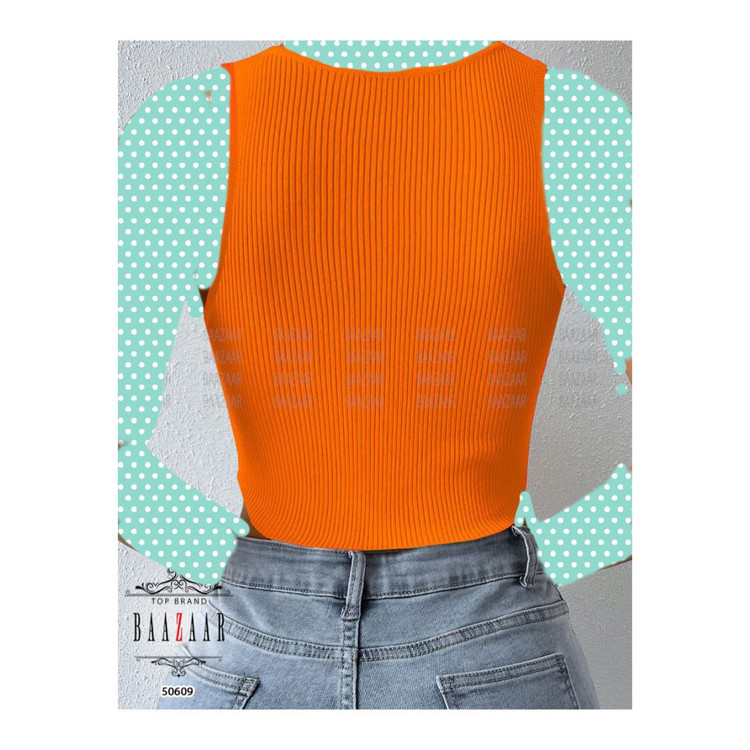 کراپ نیمتنه بیسیک فانریپ کبریتی قد ۴۵ فری ۳۶ تا ۴۲ تن شیک