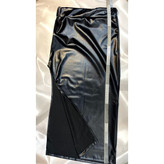 دامن زنانه و دخترانه لاتکس غواصی طرح چرم کمر ۵ سانتی قد ۸۰ فری ۳۶ تا ۴۰ تن شیک