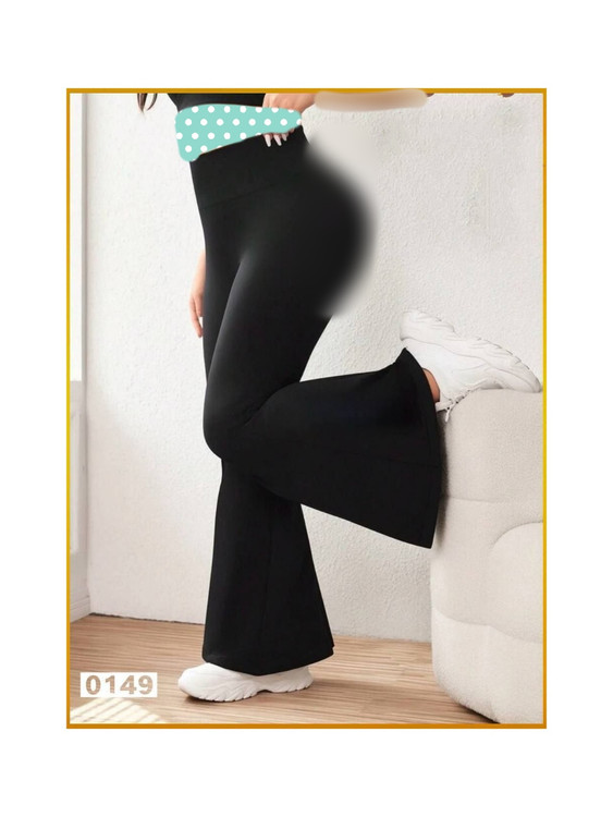 شلوار لگ دمپا گشاد بوتکات پشت فاق چیندار بیگ سایز بزرگ قد ۱۰۵ فری ۴۲ تا ۴۶ تن شیک