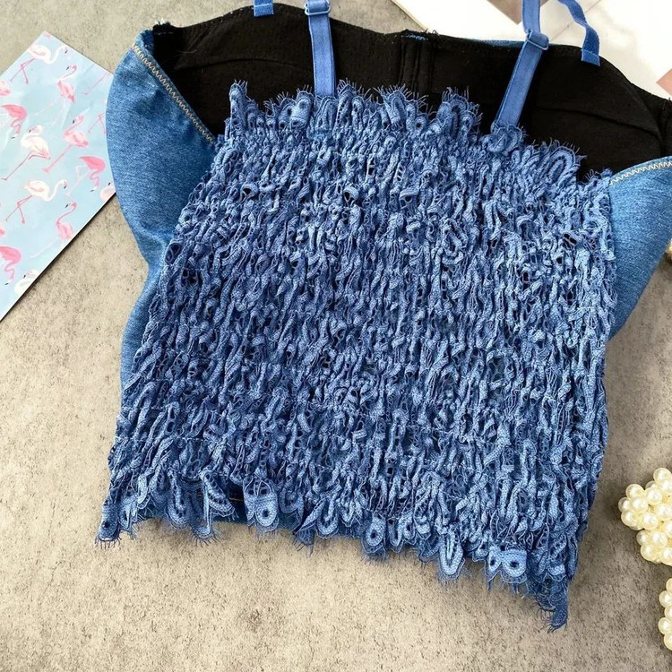 کراپ نیمتنه نیم تنه کاپدار لی قد ۳۸ فری ۳۶ تا ۴۲ تن شیک