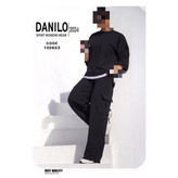 ست تیشرت شلوار کارگو سوپر دورس پنبه عالی فری ۳۸ تا ۴۶ تن شیک