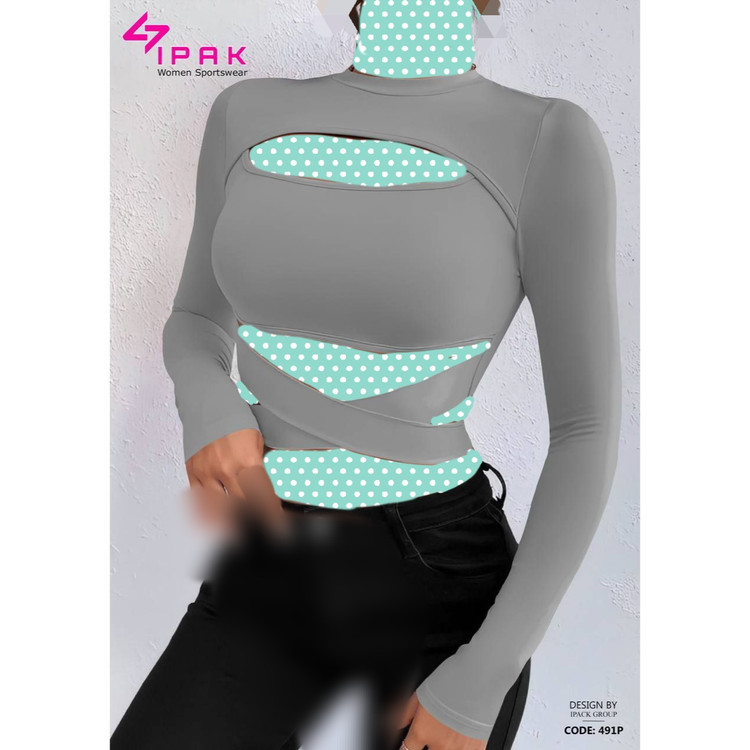 کراپ نیمتنه بلوز ضربدری ورزشی جنس آیس ورزشی وارداتی فری 36 تا 42 تن شیک