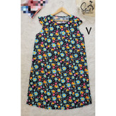 سارافون ساحلی نخی پیله دار سرشانه چیندار نخی تایلندی تن شیک