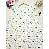 سارافون ساحلی نخی پیله دار سرشانه چیندار نخی تایلندی تن شیک