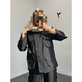 ست مانتو شلوار کارگو کتان تی سی کجراه فری ۳۸ تا ۴۴ تن شیک