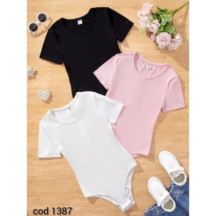 بادی فشن آستین کوتاه فانریپ پنبه کبریتی فری 38 تا 42 تن شیک