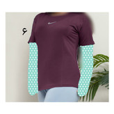 تاپ تیشرت تک ورزشی زنانه و دخترانه فلامنت عالی بیگ سایز بزرگ فری ۴۴ تا ۵۰ تن شیک