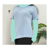 تاپ تیشرت تک ورزشی زنانه و دخترانه فلامنت عالی بیگ سایز بزرگ فری ۴۴ تا ۵۰ تن شیک