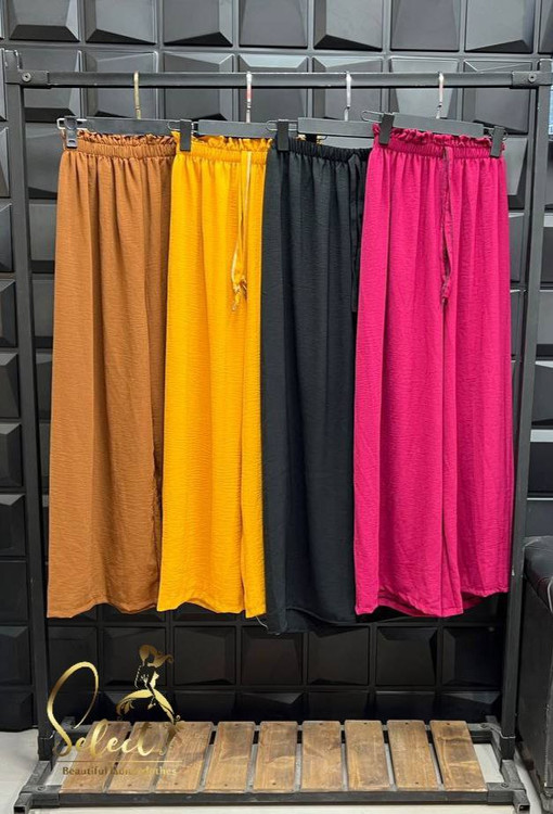 شلوار بگ قواره دار حتی بارداری جنس ابر و بادی قد ۱۰۰ فری ۳۸ تا ۵۰ تن شیک