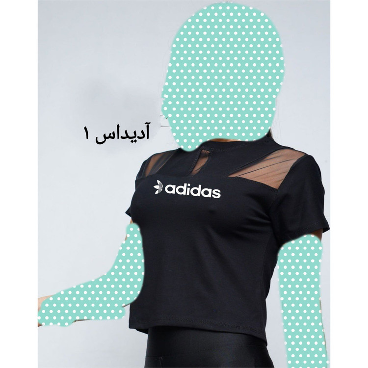 کراپ نیمتنه ورزشی اسپرت پنبه تیپ لاکرا عالی فری سایز 38 تا 42 تن شیک