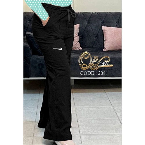 شلوار بگ دمپا گشاد نایک ویسکوز عالی فری سایز ۳۸ تا ۴۴ تن شیک