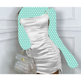 پیراهن مجلسی بغل گتر پشت بندی ساتن فوق العاده عالی فری سایز ۳۶ تا ۴۲ تن شیک