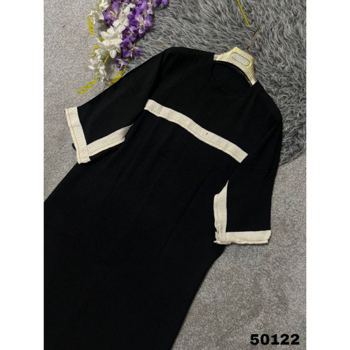 مانتو عبایی جنس ابروبادی عالی قد از سرشانه ۱۱۵ فری سایز ۳۸ تا ۴۶ تن شیک