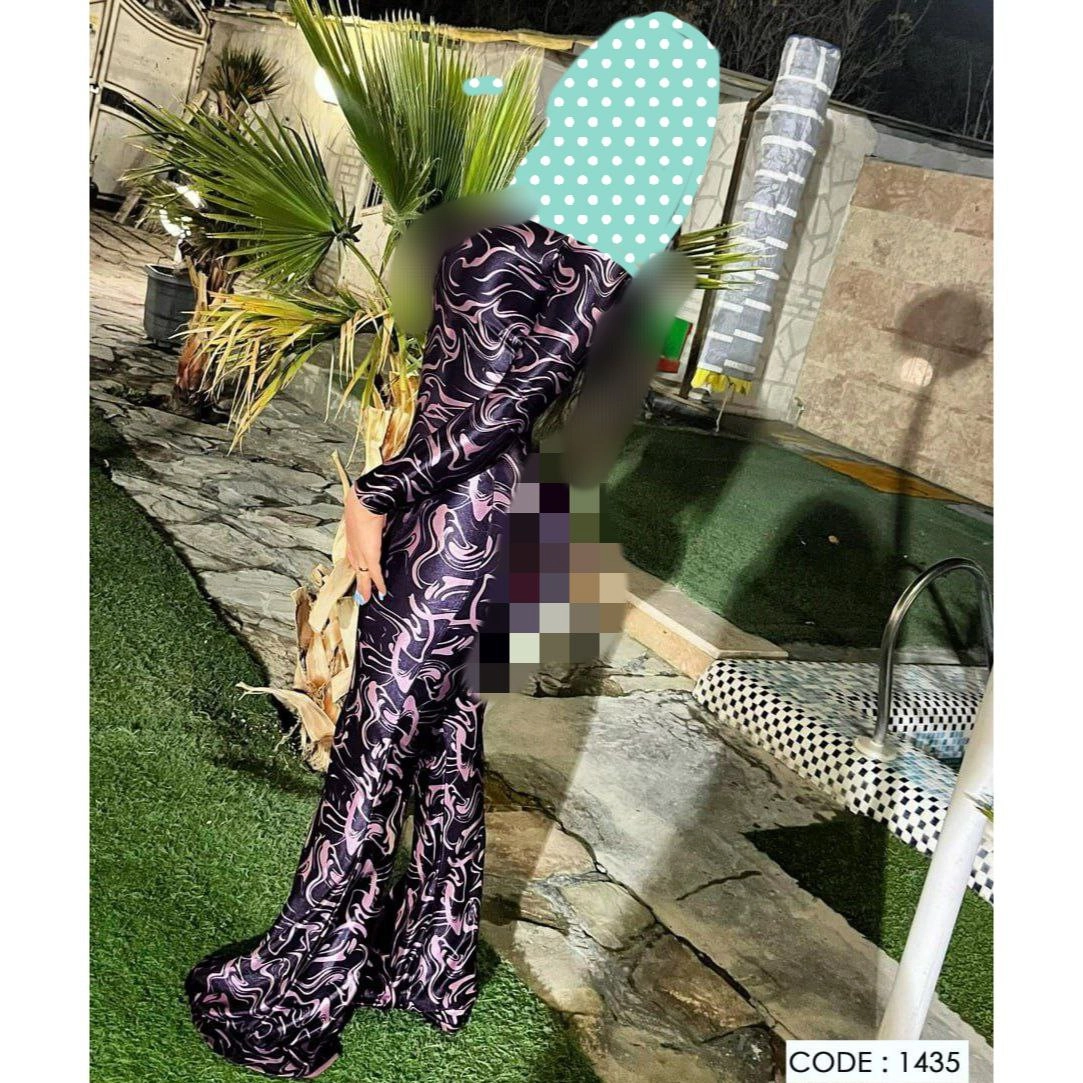 1435 سرهمی اورال یکسره دمپا بوتکات جنس فلامنت فری سایز ۳۶ تا ۴۲ قد ۱۴۵ تن شیک