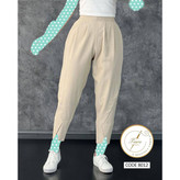 شلوار مام لنین تنخور عالی دمپا طرحدار قد ۹۵ فری سایز ۳۶ تا ۴۲ تن شیک